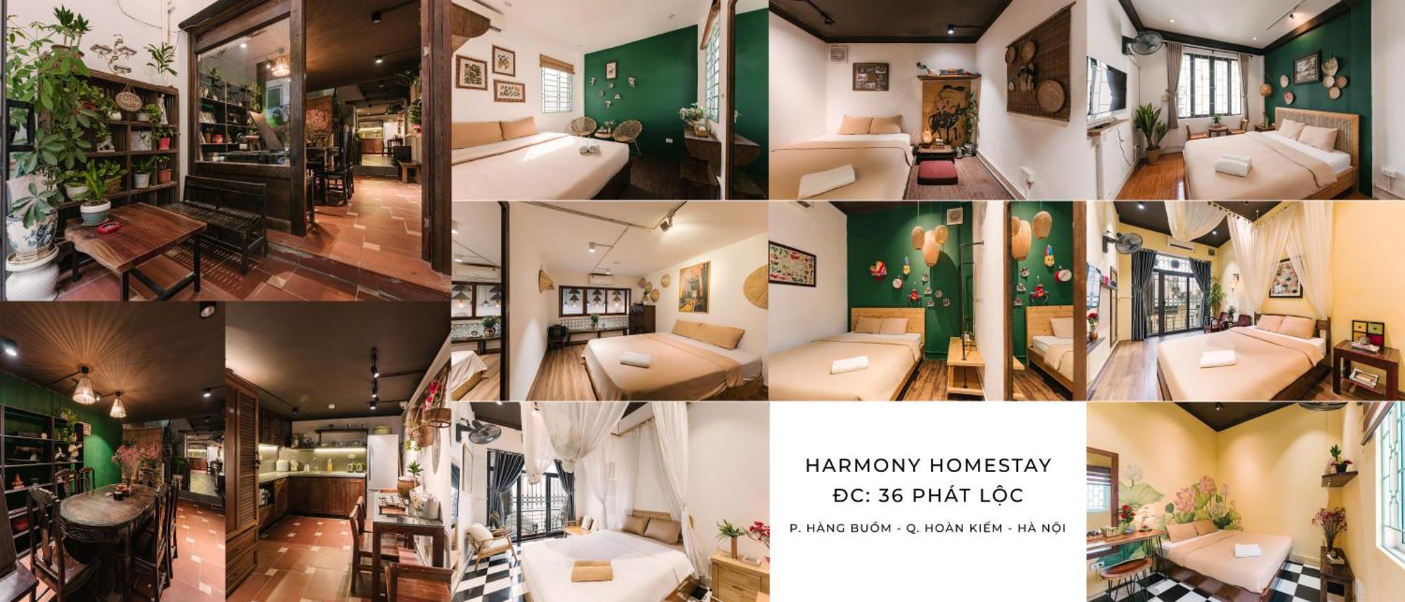 Harmony Homestay - Hanoi Homestay In Old Quarter Eksteriør billede