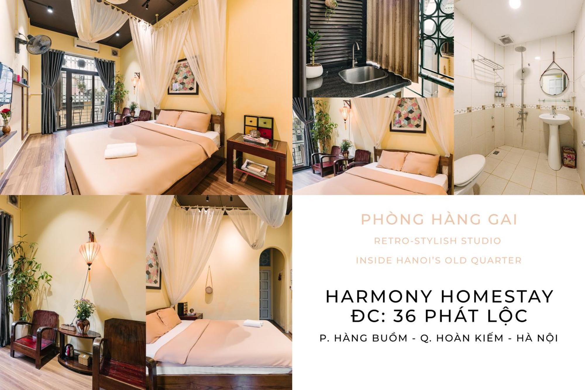 Harmony Homestay - Hanoi Homestay In Old Quarter Eksteriør billede