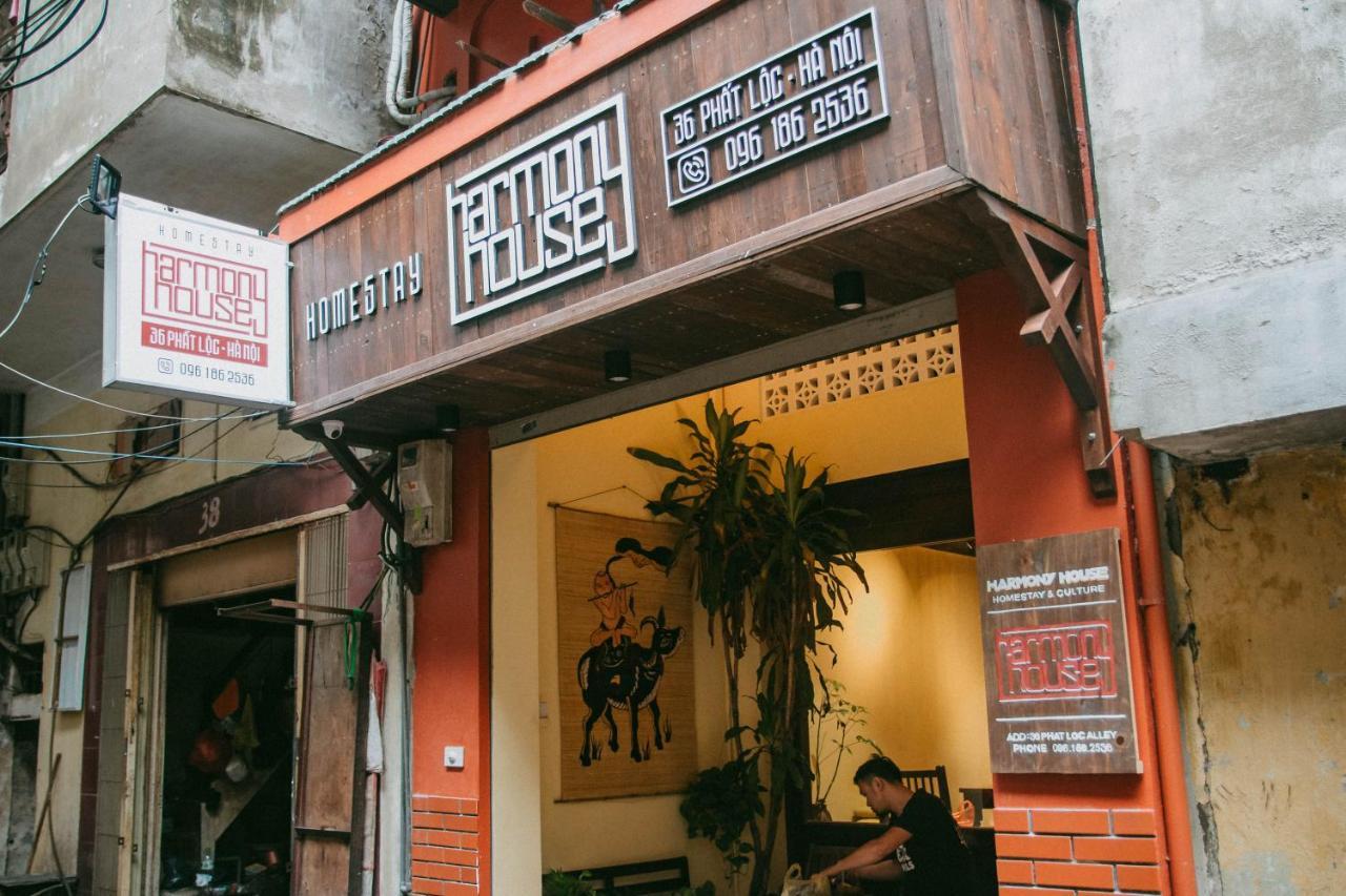 Harmony Homestay - Hanoi Homestay In Old Quarter Eksteriør billede