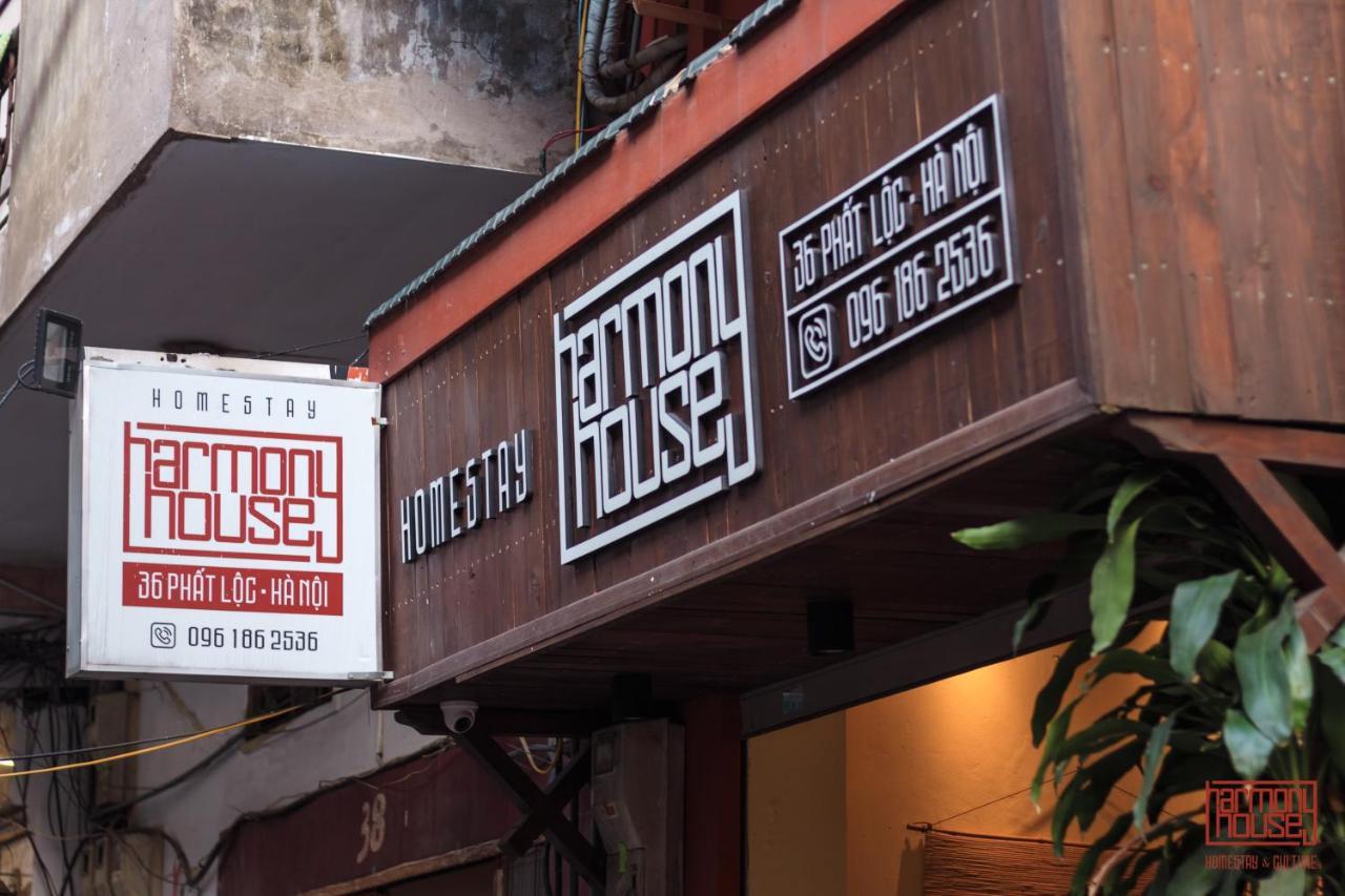 Harmony Homestay - Hanoi Homestay In Old Quarter Eksteriør billede